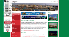 Desktop Screenshot of budapest-pruvodce.cz